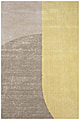 Teppich HILTON Grau Gelb von ZUIVER rund Ø 240 cm