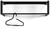 Wandgarderobe Smooth Stahlrohr Schwarz pulverbeschichtet, von Spinder