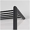 Wandgarderobe Smooth Stahlrohr Schwarz pulverbeschichtet, von Spinder