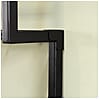 Garderobe Wandgarderobe RIZZOLI XS Schwarz mit Ablage, von Spinder