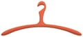 Kleiderbügel ARX Orange 5er Set, rutschhemmende Beschichtung von Spinder