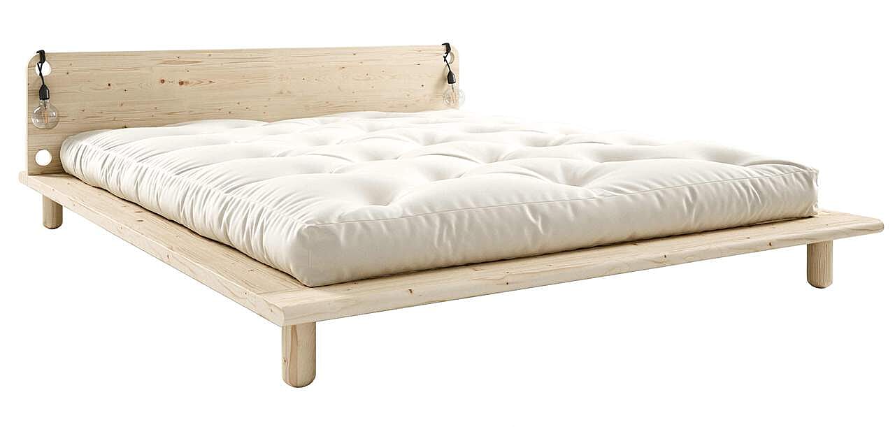 Massivholzbett Bett PEEK Futonbett Gestell Kiefer natur, von Karup