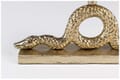 Kerzenständer Schlange KEEP THE SNAKES AWAY BLOCK Gold von BOLD Monkey