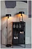 Weinschrank Weinregal ROB Vitrine aus Metall im Vintage Style