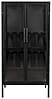 Weinschrank Weinregal ROB Vitrine aus Metall im Vintage Style