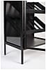 Weinschrank Weinregal ROB Vitrine aus Metall im Vintage Style