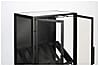 Weinschrank Weinregal ROB Vitrine aus Metall im Vintage Style