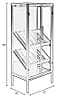 Weinschrank Weinregal ROB Vitrine aus Metall im Vintage Style