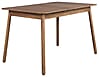 Esstisch GLIMPS von ZUIVER 120 x 80 ausziehbar Walnuss furniert