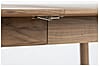 Esstisch GLIMPS von ZUIVER 120 x 80 ausziehbar Walnuss furniert