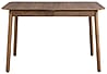 Esstisch GLIMPS von ZUIVER 120 x 80 ausziehbar Walnuss furniert