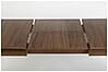 Esstisch GLIMPS von ZUIVER 120 x 80 ausziehbar Walnuss furniert