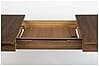 Esstisch GLIMPS von ZUIVER 120 x 80 ausziehbar Walnuss furniert