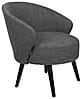 Lounge Sessel WALDO Anthrazit Stuhl von DUTCHBONE