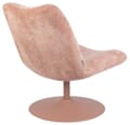 Zuiver Lounge Sessel BUBBA Pink drehbar