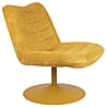 Zuiver Lounge Sessel BUBBA Ocker drehbar