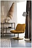 Zuiver Lounge Sessel BUBBA Ocker drehbar