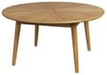 Couchtisch FABIO NATURAL Ø 80 Eiche furniert lackiert
