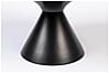 Runder Couchtisch FLOSS BLACK von Zuiver aus Aluminiumguss Ø 60 cm