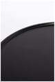 Runder Couchtisch FLOSS BLACK von Zuiver aus Aluminiumguss D 60 cm