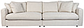 Zuiver 3-sitzer Sofa SENSE CREAM Soft