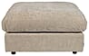 Hocker SENSE NATURE Soft von ZUIVER - Hellbeige