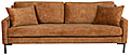 3-Sitzer Sofa HOUDA Samtstoff CARAMEL von DUTCHBONE