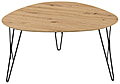 Beistelltisch TAMPA Couchtisch, Tischplatte Artisan Eiche Nachbildung