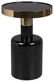 Beistelltisch GLAM SCHWARZ von ZUIVER Ø 36 cm