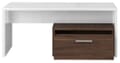 Couchtisch RAIDON Optik: Weiß Walnuss Front Highgloss von Forte