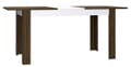 Esstisch Ausziehtisch RAIDON 160 x 90 cm Optik: Weiß Walnuss von Forte