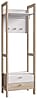 Garderobe Standgarderobe HOYVIK Sonoma Eiche Optik / Weiß, von Forte