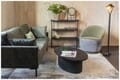 Couchtisch WINSTON OVAL BLACK von DUTCH BONE 120 x 60 cm