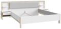 Doppelbett Bett HOYVIK 160 x 200 cm, Sonoma Eiche Optik / Weiß, Forte