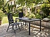 Gartentisch Comfort 160 x 90 cm mit Nonwood Platte Gestell Aluminium Gartentisch Comfort 160 x 90 cm mit Nonwood Platte Gestell Aluminium