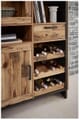 Wohnwand PRATO KG81 Oldwood Alpine Lodge und Graphit Dekor 3-teilig