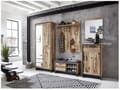 Schuhschrank PRATO 1-türig Oldwood Alpine Lodge Dekor