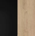 Sideboard Kommode HIGH ROCK Riviera Eiche Optik / Schwarz, Forte