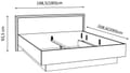 Schlafzimmer-Set TRONDHEIM Artisan Eiche / Schwarzeiche Optik, Forte