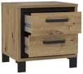 Schlafzimmer-Set TRONDHEIM Artisan Eiche / Schwarzeiche Optik, Forte