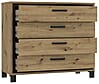 Schlafzimmer-Set TRONDHEIM Artisan Eiche / Schwarzeiche Optik, Forte