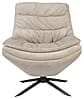 Drehbarer Lounge Sessel VINCE Cordstoff Beige von DutchBone