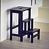 Trittleiter Tritthocker SOHO Buche schwarz lackiert, von Jan Kurtz