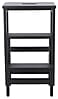Trittleiter Tritthocker SOHO Buche schwarz lackiert, von Jan Kurtz