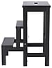 Trittleiter Tritthocker SOHO Buche schwarz lackiert, von Jan Kurtz