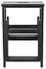 Trittleiter Tritthocker SOHO Buche schwarz lackiert, von Jan Kurtz