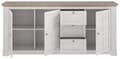 Sideboard ILOPPA 3 Türen 3 Schubladen Optik: Schneeeiche, von Forte