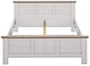 Doppelbett Bett ILOPPA 180 x 200 cm Optik: Schneeeiche, von Forte