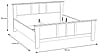Doppelbett Bett ILOPPA 180 x 200 cm Optik: Schneeeiche, von Forte