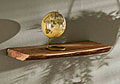 Steckboard Wandboard KANT 60 cm Akazie lackiert mit Baumkante